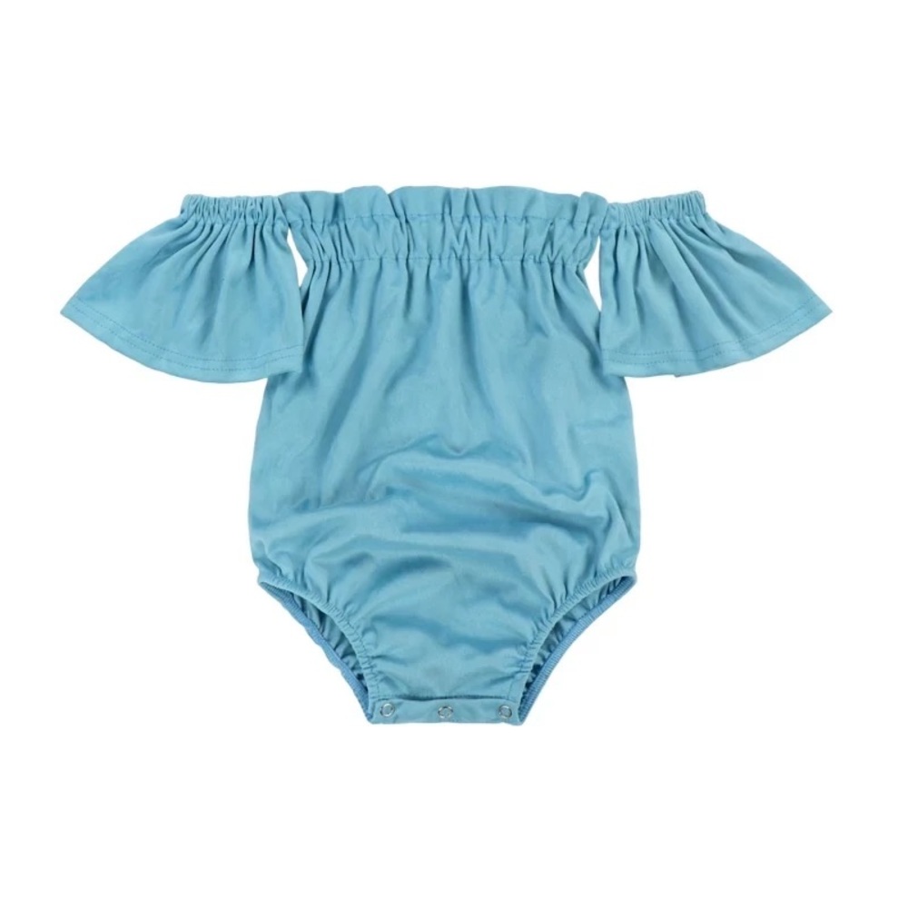 Teal Off The Shoulder Leo